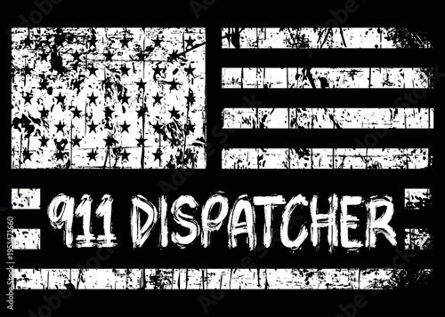 First Responder American Flag With Awareness Colors In Stars And Stripes. Corrections, Dispatchers, Firefighters, Emergency Medical Services, Law Enforcement And Military.	