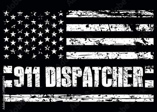 First Responder American Flag With Awareness Colors In Stars And Stripes. Corrections, Dispatchers, Firefighters, Emergency Medical Services, Law Enforcement And Military.	