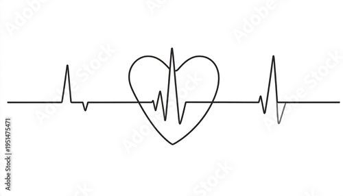 Heartbeat graphic
