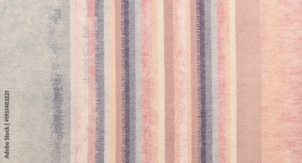 Fototapeta premium Creative abstract pastel boho stripe dyed pattern suitable for rug and scarf textiles