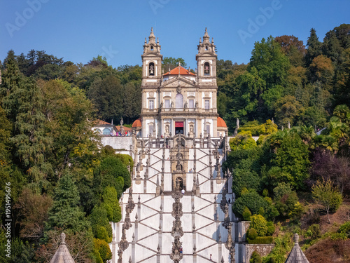 Cuadro en lienzo Bom Jesus do Monte is a notable sanctuary located in Braga, Portugal