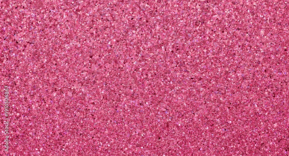 Fototapeta premium Holiday inspired pattern on glittery pink sparkling background texture