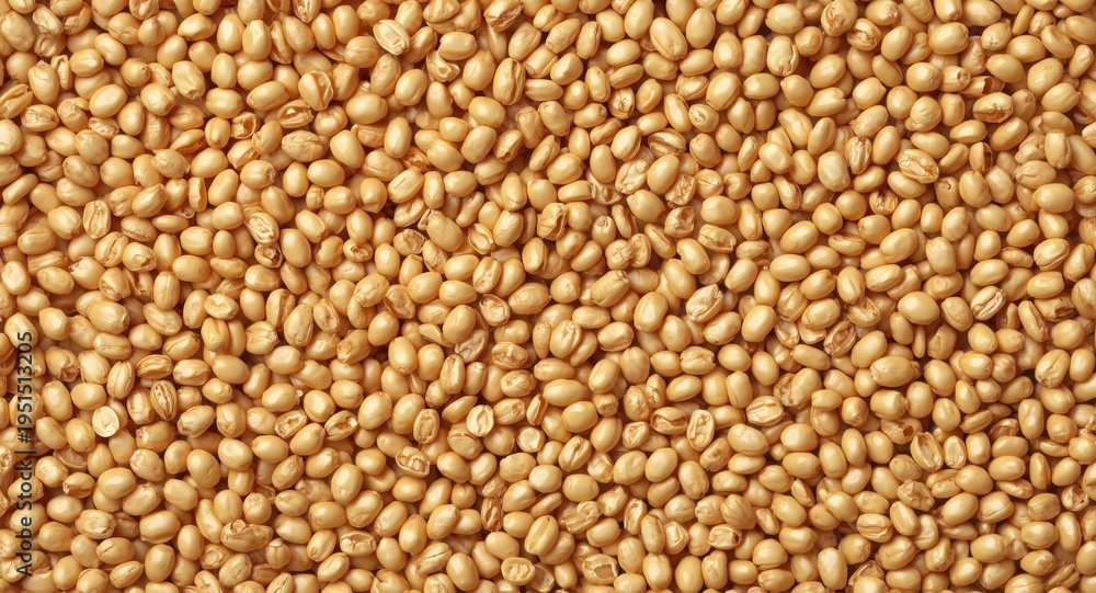 Fototapeta premium Natural soybean pattern texture with gentle shadowing