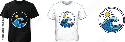 summer vector illlustration t shirt Design 