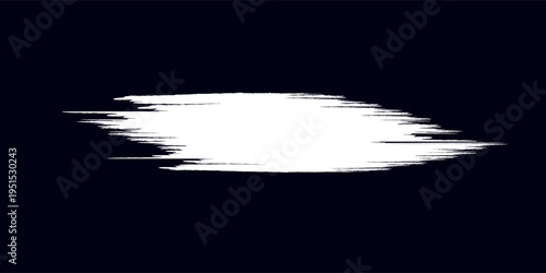 Vector brush sroke texture. Distressed uneven texture. Grunge background. Abstract halftone vector illustration. Overlay to create interesting effect and depth. Black isolated on white background.