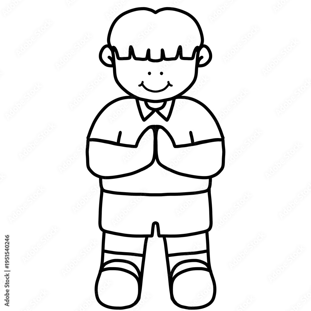 Obraz premium Cute kids in school uniforms
