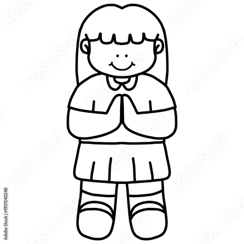 Cute kids in school uniforms