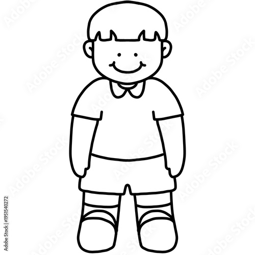 Cute kids in school uniforms