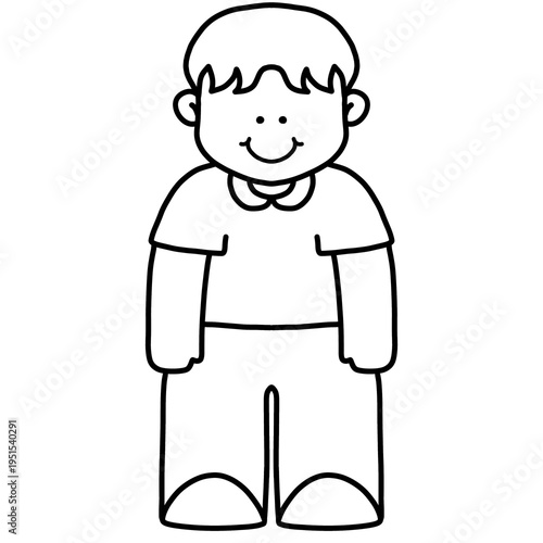 Cute kids in school uniforms