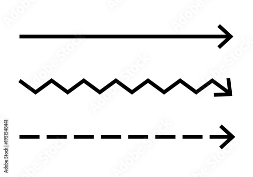 Vector arrows. Vector icons isolated on white background.