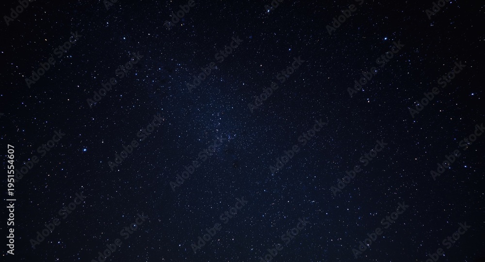 Fototapeta premium Never ending starfield set against the blackness of space