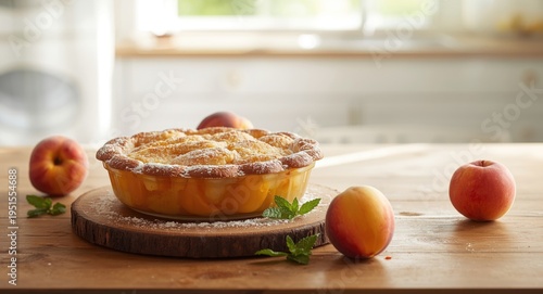 Peach Cobbler Recipe Featuring Juicy Ripe Peaches