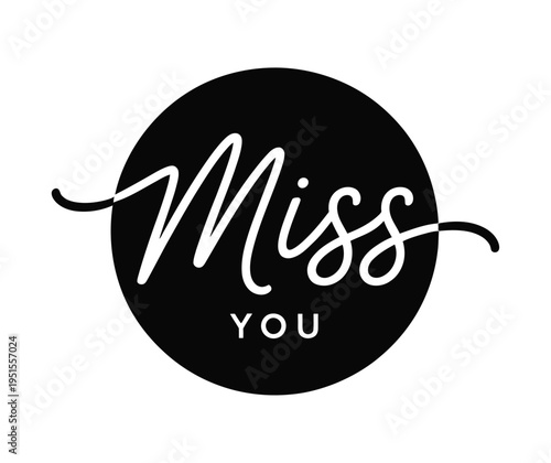 A black and white logo with a heartfelt message