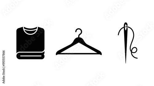 Clothing and Sewing Icons