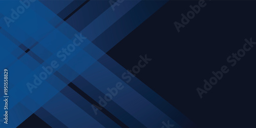 Modern dark navy blue diagonal gradient background with smooth glowing lines, elegant geometric abstract design suitable for technology themes, business presentations, digital banners, posters.
