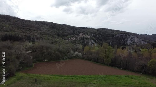 Saint Cirq Lapopie desde el aire