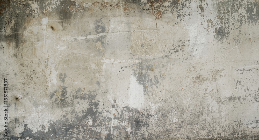 Obraz premium Grungy concrete surface aged with mold and textured background details