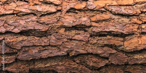 High-detail close-up of rough brown tree bark texture with deep grooves and natural patterns.