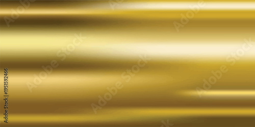 Golden Metallic Abstract Background with Light Streaks