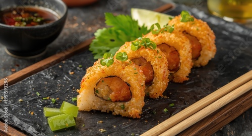 Golden Fried Shrimp Roll Ac...