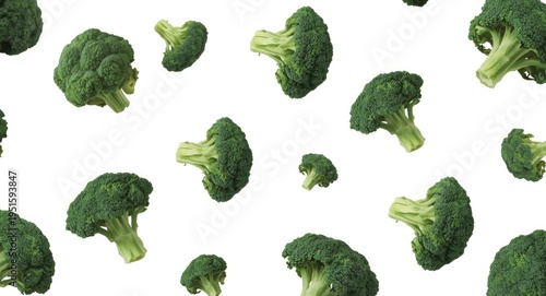 Healthy organic broccoli le...