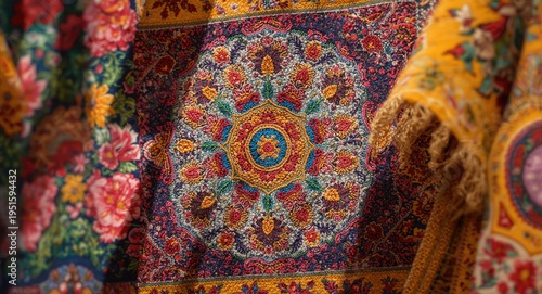 Ethnic hand embroidered pat...