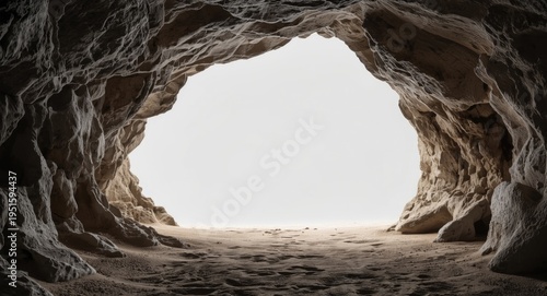 modern cartoon cave drawing...