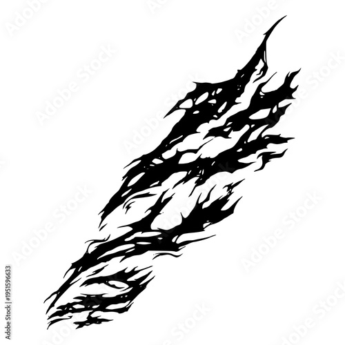 Shadow Goth Cybersigil Tattoo Design