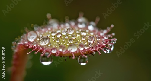 Macro view of a small carni...