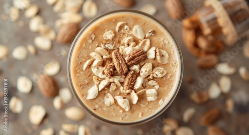 Oatmeal peanut butter cream...