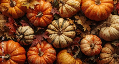 Hand painted fall arrangeme...