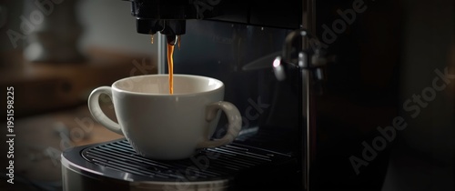 Experiencing a calm coffee ...