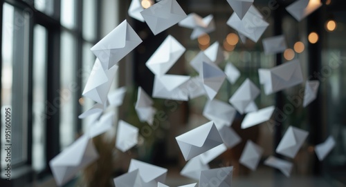 Envelopes thrown about an i...