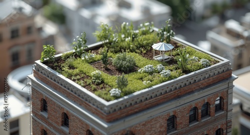 Miniature architectural mod...