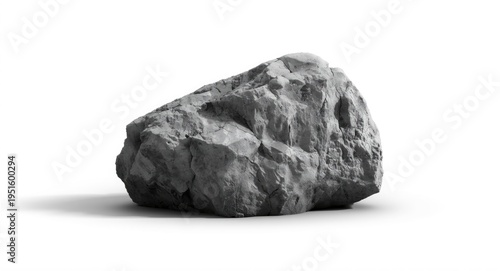 Isolated mountain cliff roc...