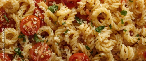 Pasta and cheese blend with...