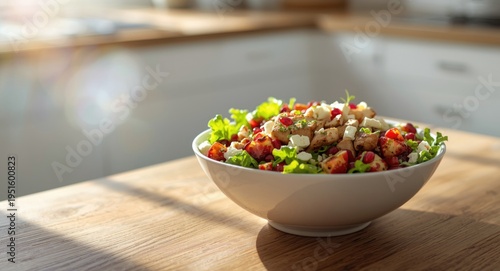 Refreshing grilled chicken ...