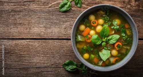 Nutritious vegetable broth ...