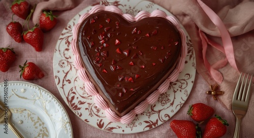 Chocolate and strawberry mo...