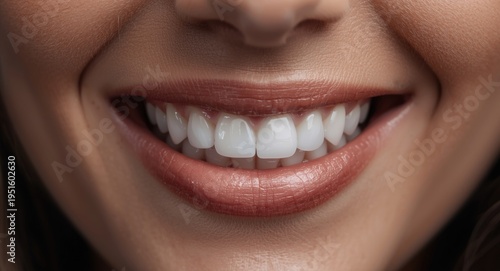 Detailed smile close up of ...
