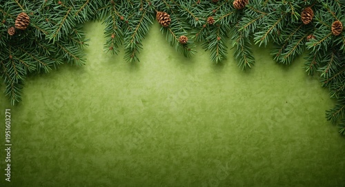 Evergreen Thuja leaves ador...