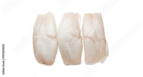 Fresh hake seafood fillets ...
