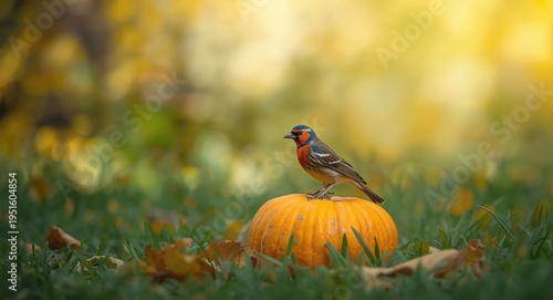 active bird sitting comfort...
