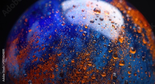 Detailed macro capture of a...