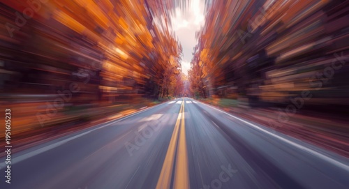 Energetic blurred artwork f...