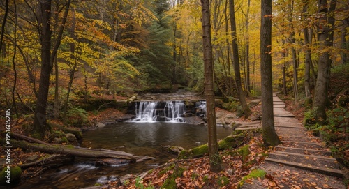 Gentle forest ambiance with...