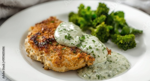Golden Herb Crusted Chicken...