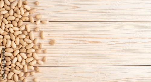 Light wooden plank backgrou...