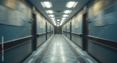 Refined healthcare hallway ...