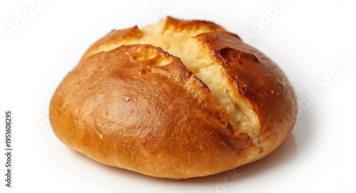 Indian bread with golden cr...